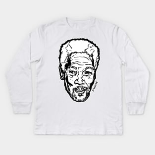 Almighty Morgan Free Tee Kids Long Sleeve T-Shirt